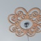 Ekena Millwork Cohen Wood Fretwork Pierced Ceiling Medallion, Cherry, 20"OD x 6 7/8"ID x 1/4"T CMWP20X20X0250COCH - alternate 9